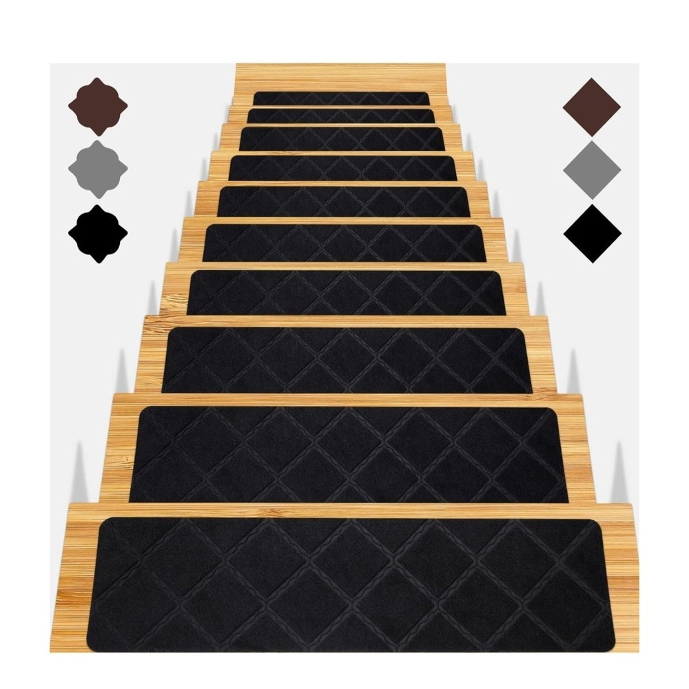 Stair Treads for Wooden Steps 15pcs - 8x30in Carpet Stairs Runner Indoor Non-...